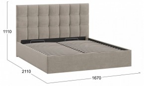 Кровать двуспальная Эмбер с ПМ в Талице - talica.mebel24.online | фото 4