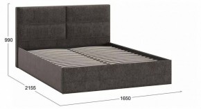 Кровать двуспальная Глосс в Талице - talica.mebel24.online | фото 3