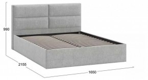 Кровать двуспальная Глосс в Талице - talica.mebel24.online | фото 3
