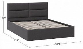 Кровать двуспальная Глосс с ПМ в Талице - talica.mebel24.online | фото 4