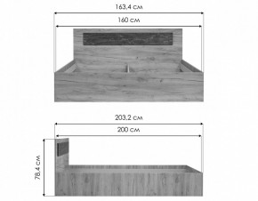 Кровать двуспальная Taika в Талице - talica.mebel24.online | фото 5