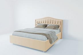 Кровать Калининград с ПМ 1600 (экокожа бежевая) в Талице - talica.mebel24.online | фото 2