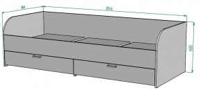 Кровать Ольга L54 (800*2000) в Талице - talica.mebel24.online | фото 2