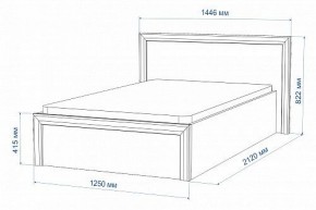 Кровать полутораспальная Нобиле Кр-120 в Талице - talica.mebel24.online | фото 3