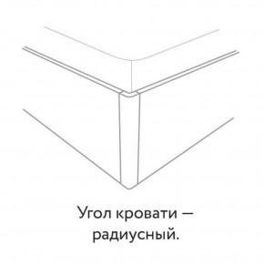 Кровать "Милана" с мягкой спинкой БЕЗ основания 1200х2000 в Талице - talica.mebel24.online | фото 3