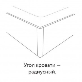 Кровать "Сандра" БЕЗ основания 1200х2000 в Талице - talica.mebel24.online | фото 3