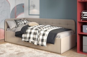 Кровать Зарина угловая Newtone light beige угол левый в Талице - talica.mebel24.online | фото 2