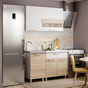 Кухня Айсбери 1.2 м (Белый/Дуб Сонома) в Талице - talica.mebel24.online | фото
