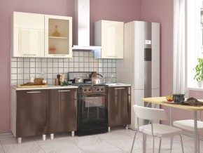 Кухня Танго модульная шоколад-ваниль в Талице - talica.mebel24.online | фото 2