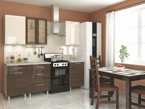 Кухня Танго модульная ваниль-дуб шале мореный в Талице - talica.mebel24.online | фото 1