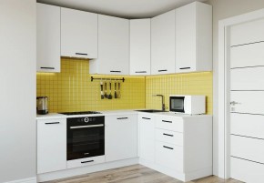 Кухонный гарнитур Белый Глянец 2200*1600 h950 (Стол. 38мм) в Талице - talica.mebel24.online | фото 1