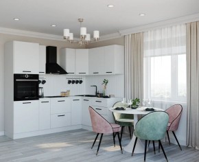 Кухонный гарнитур Белый Глянец 2400*1600 (Стол. 38мм) в Талице - talica.mebel24.online | фото 1
