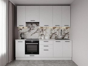 Кухонный гарнитур Белый Глянец 2400 h950 (Стол. 38мм) в Талице - talica.mebel24.online | фото