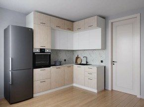Кухонный гарнитур Демо 2200*1700 (Стол. 38мм) в Талице - talica.mebel24.online | фото 1