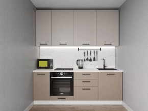 Кухонный гарнитур Каппучино 2200 h950 (Стол. 26мм) в Талице - talica.mebel24.online | фото