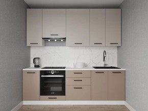 Кухонный гарнитур Каппучино 2400 h950 (Стол. 26мм) в Талице - talica.mebel24.online | фото