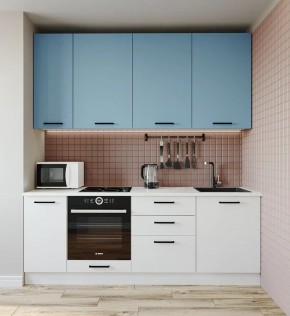 Кухонный гарнитур Капри 2200 h950 (Стол. 38мм) в Талице - talica.mebel24.online | фото