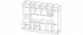 Кухонный гарнитур Меренга 3400 (Стол. 26мм) в Талице - talica.mebel24.online | фото 2