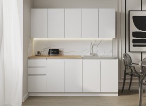 Кухня "МОРИ" 2.0 м (белый/дуб вотан) в Талице - talica.mebel24.online | фото 7