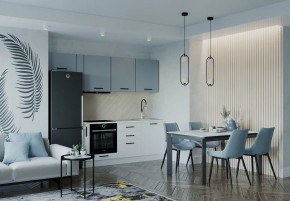 Кухонный гарнитур Ниагара 2550 (Стол. 26мм) в Талице - talica.mebel24.online | фото 1
