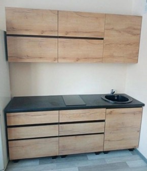 Кухонный гарнитур Лофт 2.0 (Дуб Крафт/Венге) в Талице - talica.mebel24.online | фото 4