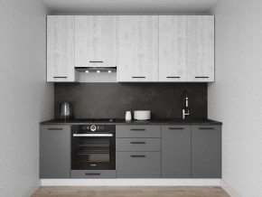 Кухонный гарнитур Санторини 2400 h950 (Стол. 26мм) в Талице - talica.mebel24.online | фото 1