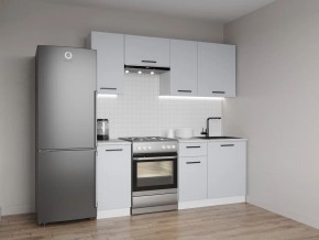 Кухонный гарнитур Смоки 2000 (Стол. 38 мм) в Талице - talica.mebel24.online | фото 1
