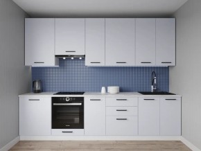 Кухонный гарнитур Смоки 2400 h950 (Стол. 38 мм) в Талице - talica.mebel24.online | фото 1