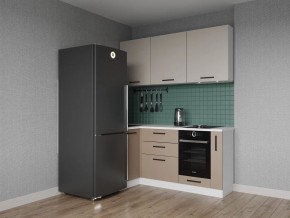 Кухонный гарнитур угловой Каппучино 1000*1800 (Стол. 38мм) в Талице - talica.mebel24.online | фото