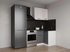 Кухонный гарнитур угловой Санторини 1000*1000 (Стол. 26мм) в Талице - talica.mebel24.online | фото