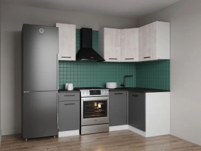 Кухонный гарнитур угловой Санторини 2000*1200 (Стол. 26мм) в Талице - talica.mebel24.online | фото 1