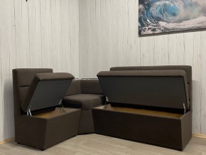 Кухонный уголок УЮТ низкий сектор (ППУ) велюр Luma 12 в Талице - talica.mebel24.online | фото 2