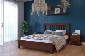 ЛАУРА Кровать из массива 1400 в Талице - talica.mebel24.online | фото 1