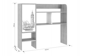 ЛАЙТ К1 Компьютерный стол в Талице - talica.mebel24.online | фото 6