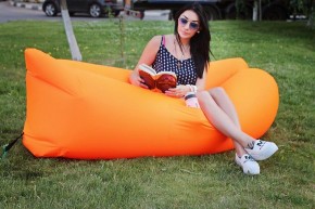 Лежак надувной Lamzac Airpuf Оранжевый в Талице - talica.mebel24.online | фото 2
