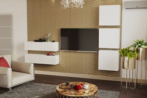 ЛИНДА Гостиная (Белый/Белый) в Талице - talica.mebel24.online | фото 4