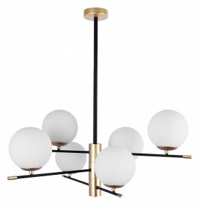Люстра на штанге Arte Lamp Arkab A2225LM-6BK в Талице - talica.mebel24.online | фото