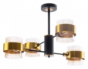 Люстра на штанге Arte Lamp Carlo A8205SP-4BK в Талице - talica.mebel24.online | фото