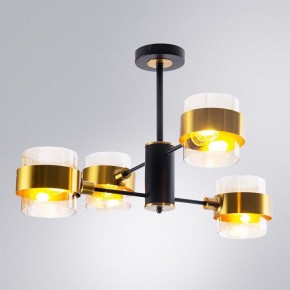 Люстра на штанге Arte Lamp Carlo A8205SP-4BK в Талице - talica.mebel24.online | фото 2
