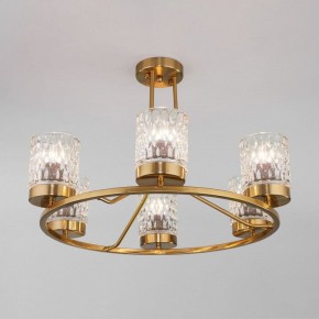 Люстра на штанге Eurosvet Calle 60127/6 латунь в Талице - talica.mebel24.online | фото 3