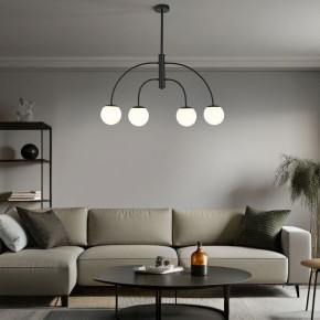 Люстра на штанге Eurosvet Cenacolo 30179/4 черный в Талице - talica.mebel24.online | фото 2