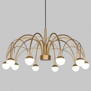 Люстра на штанге Eurosvet Ragno 90030/10 LED золото в Талице - talica.mebel24.online | фото