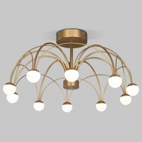 Люстра на штанге Eurosvet Ragno 90031/10 LED золото в Талице - talica.mebel24.online | фото