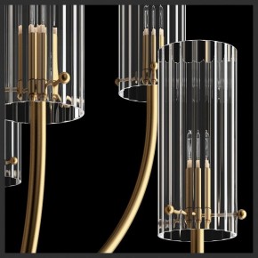 Люстра на штанге Maytoni Arco MOD223PL-08BS в Талице - talica.mebel24.online | фото 5
