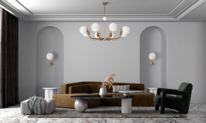 Люстра на штанге Maytoni Rendez-vous MOD109PL-08BS в Талице - talica.mebel24.online | фото 2