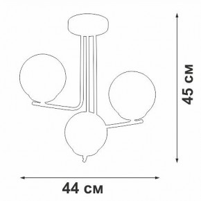 Люстра на штанге Vitaluce V49420 V49420-8/3PL в Талице - talica.mebel24.online | фото 2