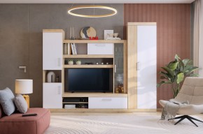 МАКСИ К1 Стенка для гостиной дуб сонома/белое дерево в Талице - talica.mebel24.online | фото 5