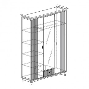 МАРТИНА Спальный гарнитур (модульный) в Талице - talica.mebel24.online | фото 3