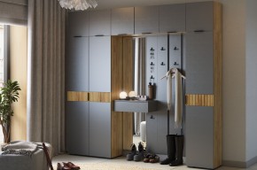 МЕБЕЛЬСОН К33 Прихожая (дуб крафт золотой/белое дерево) в Талице - talica.mebel24.online | фото