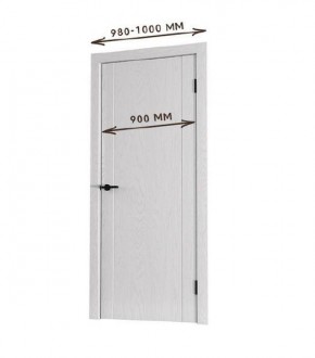 Межкомнатная дверь Bolivar Каньон браун (комплект) 900 в Талице - talica.mebel24.online | фото